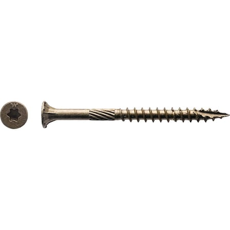 Big Timber No. 10 x 3 In. Bronze Flat Head Wood Screw, 1500PK BTX103